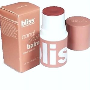 ❇️🧚‍♀️SHINY & NUDE Bliss DISCONTINUED Bang! Pow! Balm! Tinted Lip Balm NWT